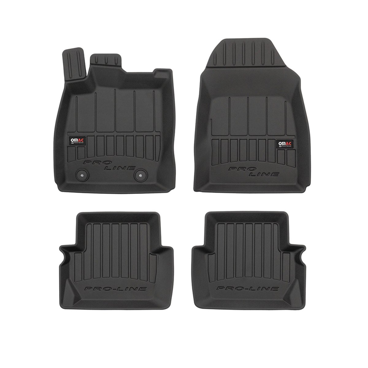 Ford Fiesta Floor Mat - Omac - Premium TPE - Black - '11-'19